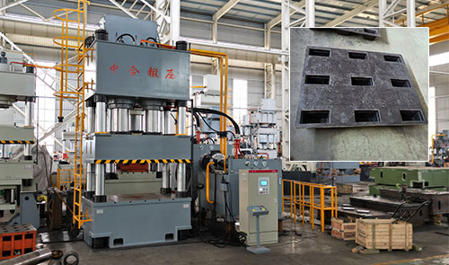 模压塑料托盘生产设备-800吨四柱液压机