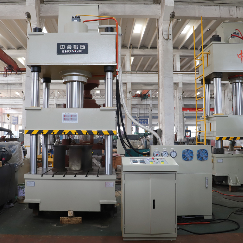 315T国标玻璃钢警示牌液压机(图4)