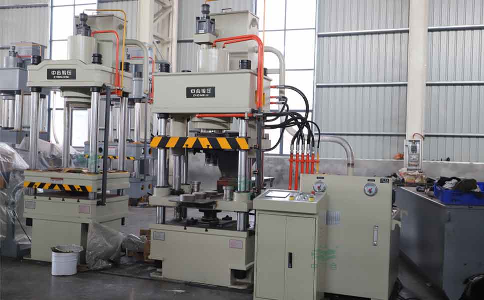 粉末成型设备_200吨四梁四柱液压机_山东中合液压机厂家定制