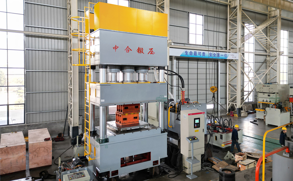 1500吨金属薄板拉伸液压机-不锈钢四柱拉伸机