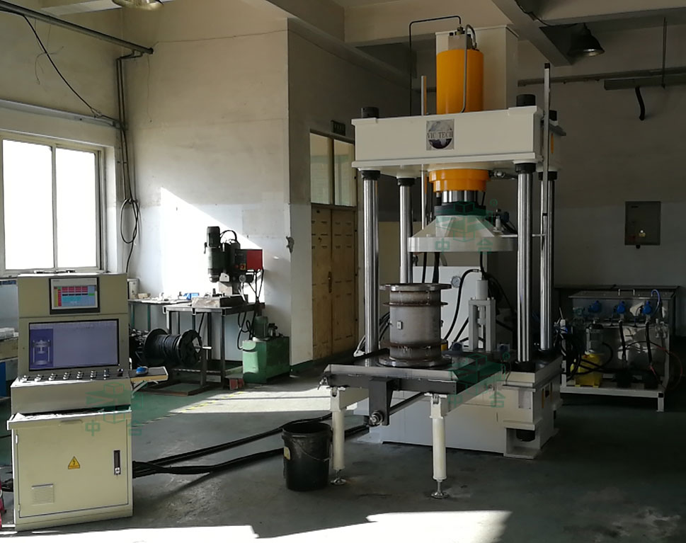 200吨液压式打压试验机-四柱两梁液压机