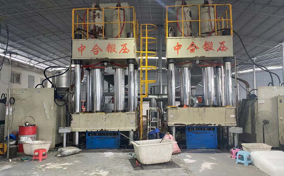 1000吨塑料建筑膜壳成型液压机-玻璃钢模板成型液压机