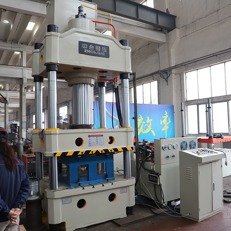 315吨玻璃钢树脂复合井盖热压成型液压机(图5)