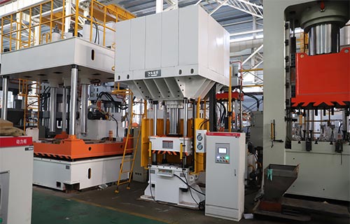 金属材料切边设备-200吨三梁四柱液压机