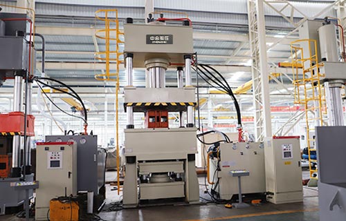 500吨金属拉伸液压机-500吨三梁四柱液压机