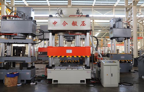 玻璃钢垃圾桶生产设备-400吨三梁四柱液压机