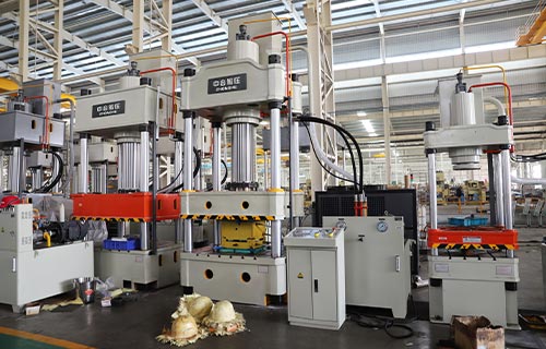 防弹头盔成型设备-315吨四柱液压机