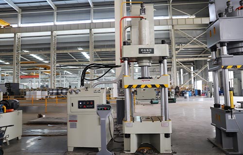 快速冲压成型设备-100吨三梁四柱液压机