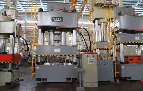 500吨四柱液压机在汽车配件制造中的应用