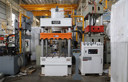 不锈钢桶盖冲压成型-200吨四柱液压机