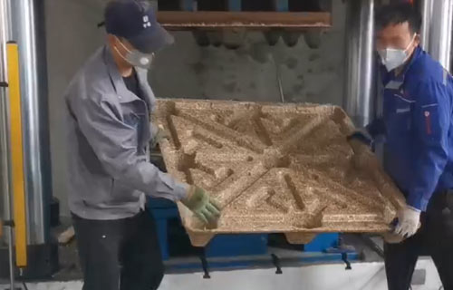 木屑托盘生产设备-1600吨四柱液压机