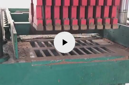陶土砖成型液压机用户视频