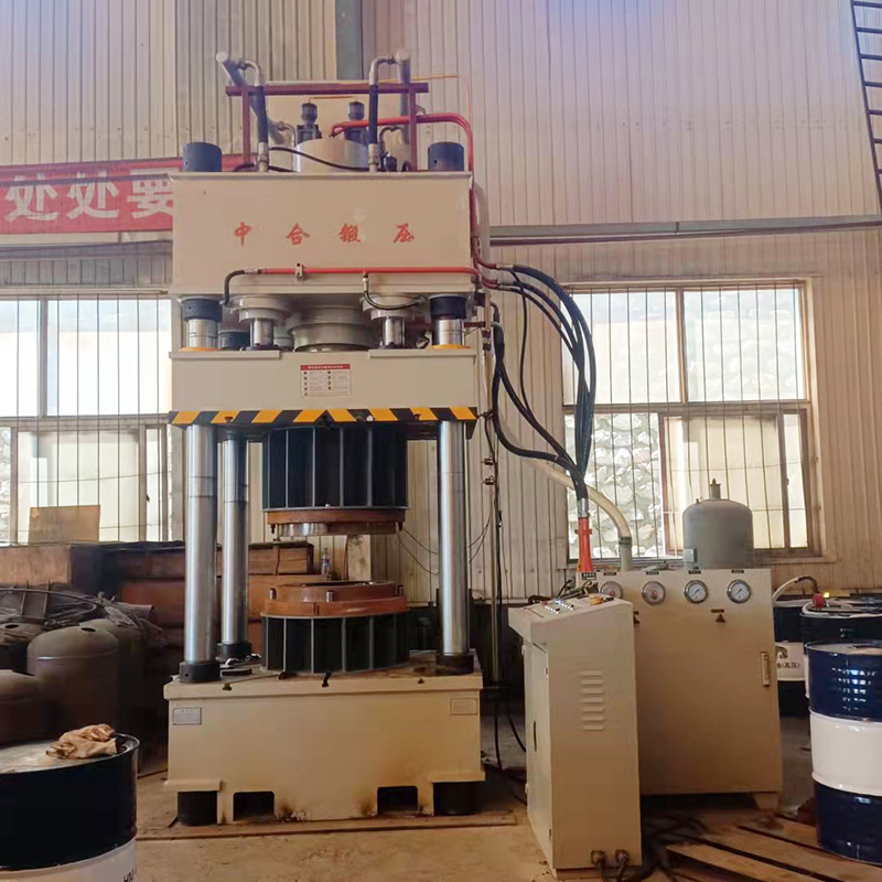 天然气罐/油罐大封头拉伸成型液压机（大封头冲压成型油压机）(图3)