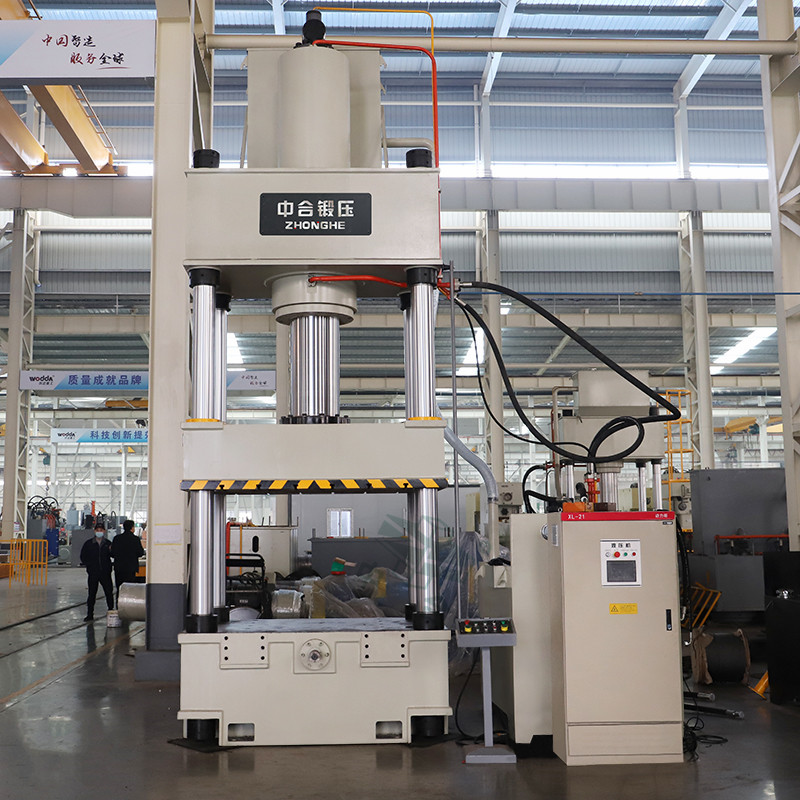 伺服液压机_500吨复合材料热压成型油压机(图1) 伺服液压机_500吨复合材料热压成型油压机(图1)