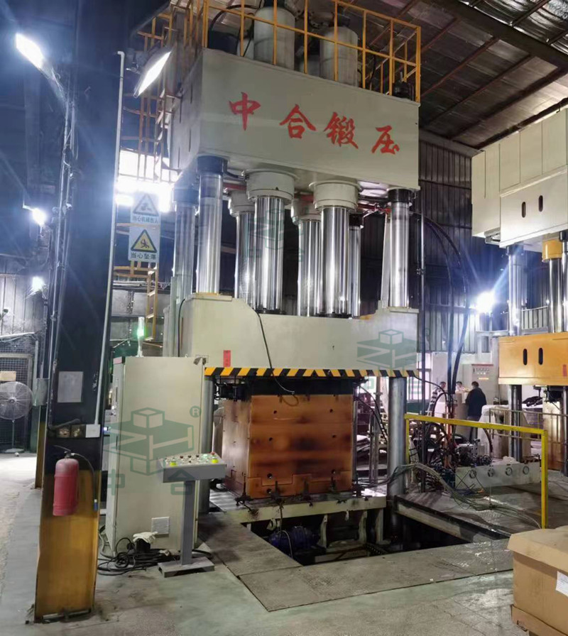 1500吨华夫筒/板模压成型液压机_SMC成型油压机(图1)